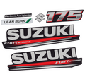 Suzuki 4-takt 2017 Påhängsmotorn Dekaler – Vinyldekalset