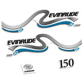 Evinrude 150HK 1999-2000 Påhängsmotorn Dekaler – Vinyldekalset