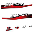 Mercury 10HK 2-takt 1999-2006 Påhängsmotorn Dekaler – Vinyldekalset