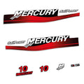 Mercury 10HK 2-takt 1999-2006 Påhängsmotorn Dekaler – Vinyldekalset