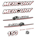 Mercury 150HK Påhängsmotorn Dekaler – Vinyldekalset