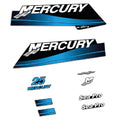 Mercury 25HK 2-takt 2001-2006 Påhängsmotorn Dekaler – Vinyldekalset
