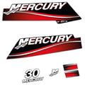 Mercury 30HK 2-takt 2006-2010 Påhängsmotorn Dekaler – Vinyldekalset