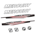 Mercury 5HK 4-takt 2013-2017 Påhängsmotorn Dekaler – Vinyldekalset