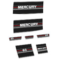 Mercury 60HK 2-takt 1990-1991 Påhängsmotorn Dekaler – Vinyldekalset