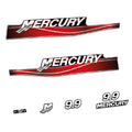 Mercury 9.9HK 2-takt 2005-2006 Påhängsmotorn Dekaler – Vinyldekalset