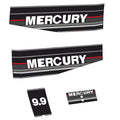Mercury 9.9HK 2-takt Påhängsmotorn Dekaler – Vinyldekalset