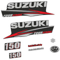 Suzuki 150HK 4-takt 2010-2013 Påhängsmotorn Dekaler – Vinyldekalset