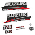 Suzuki 175HK 4-takt 2010-2013 Påhängsmotorn Dekaler – Vinyldekalset