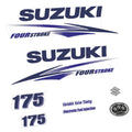 Suzuki 175HK 4-takt 2010-2013 Påhängsmotorn Dekaler – Vinyldekalset