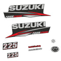 Suzuki 225HK 4-takt 2010-2013 Påhängsmotorn Dekaler – Vinyldekalset
