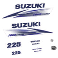 Suzuki 225HK 4-takt 2010-2013 Påhängsmotorn Dekaler – Vinyldekalset