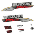Suzuki 250HK 4-takt 2003-2009 Påhängsmotorn Dekaler – Vinyldekalset