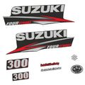 Suzuki 300HK 4-takt 2010-2013 Påhängsmotorn Dekaler – Vinyldekalset