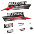Suzuki 300HK 4-takt 2010-2013 Påhängsmotorn Dekaler – Vinyldekalset