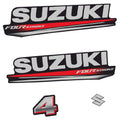 Suzuki 4HK 4-takt 2017 Påhängsmotorn Dekaler – Vinyldekalset