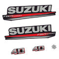 Suzuki 40HK 4-takt 2017 Påhängsmotorn Dekaler – Vinyldekalset