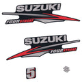 Suzuki 5HK 4-takt 2010-2013 Påhängsmotorn Dekaler – Vinyldekalset