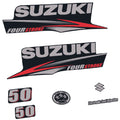 Suzuki 50HK 4-takt 2010-2013 Påhängsmotorn Dekaler – Vinyldekalset