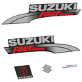 Suzuki 6HK 4-takt 2003-2009 Påhängsmotorn Dekaler – Vinyldekalset