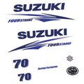 Suzuki 70HK 4-takt 2010-2013 Påhängsmotorn Dekaler – Vinyldekalset