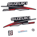Suzuki 8HK 4-takt 2010-2013 Påhängsmotorn Dekaler – Vinyldekalset