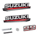 Suzuki 9.9HK 4-takt 2017 Påhängsmotorn Dekaler – Vinyldekalset