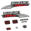 Suzuki 90HK 4-takt 2003-2009 Påhängsmotorn Dekaler – Vinyldekalset