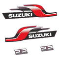 Suzuki 2.2HK 2-takt 1998 Påhängsmotorn Dekaler – Vinyldekalset
