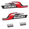 Suzuki 25HK 2-takt 1998 Påhängsmotorn Dekaler – Vinyldekalset