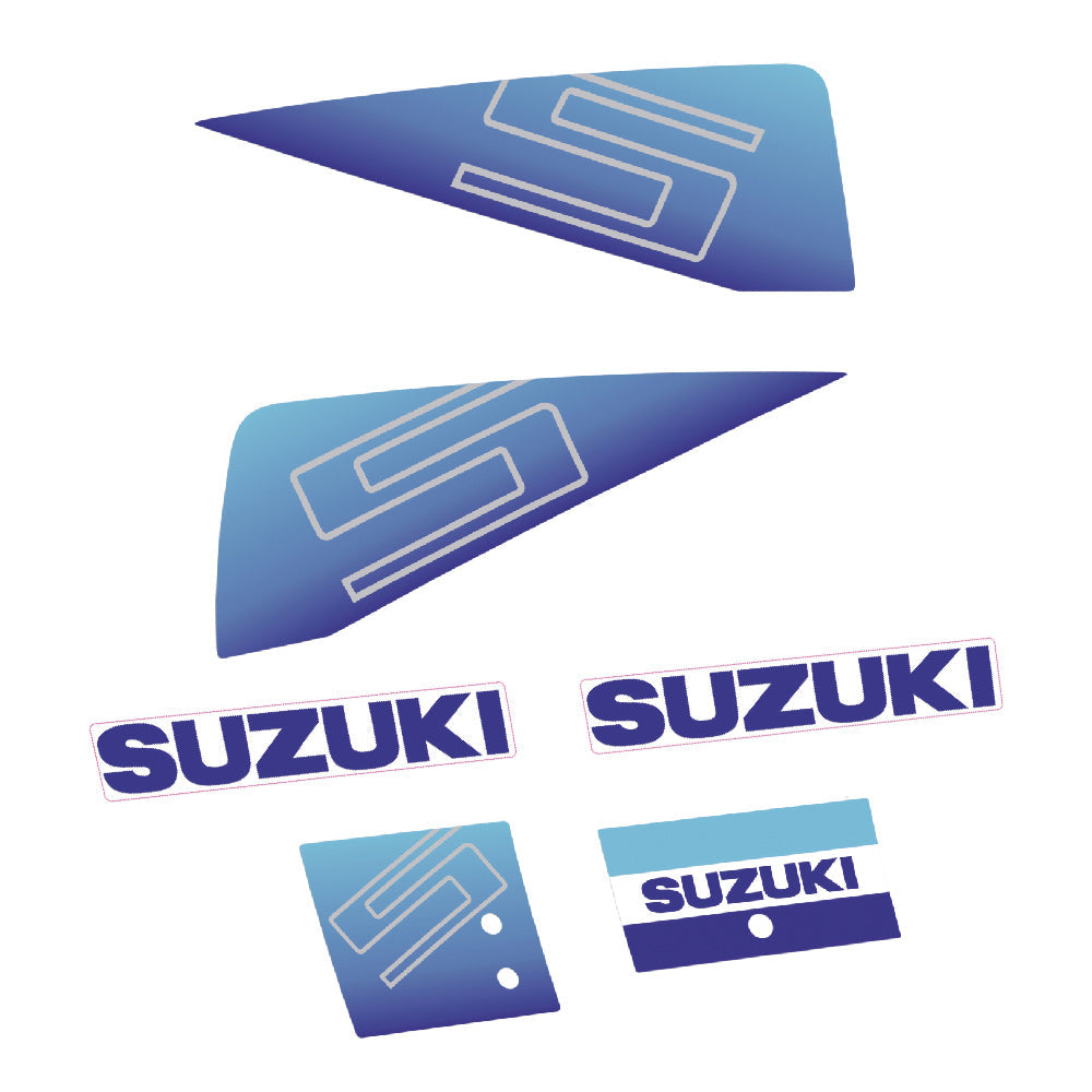 Suzuki 5HK 2-takt Påhängsmotorn Dekaler – Vinyldekalset