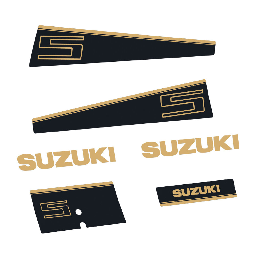Suzuki 5HK 2-takt Påhängsmotorn Dekaler – Vinyldekalset