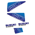 Suzuki 60HK 2-takt Påhängsmotorn Dekaler – Vinyldekalset