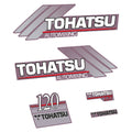 Tohatsu 120HK 2-takt Påhängsmotorn Dekaler – Vinyldekalset
