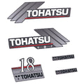 Tohatsu 18HK 2-takt 1996-2005 Påhängsmotorn Dekaler – Vinyldekalset