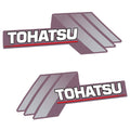 Tohatsu 3.5HK 2-takt 1996-2005 Påhängsmotorn Dekaler – Vinyldekalset