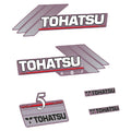 Tohatsu 5HK 2-takt 1996-2005 Påhängsmotorn Dekaler – Vinyldekalset