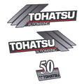 Tohatsu 50HK 2-takt Påhängsmotorn Dekaler – Vinyldekalset