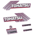 Tohatsu 8HK 2-takt 1996-2005 Påhängsmotorn Dekaler – Vinyldekalset