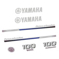 Yamaha 100HK 4-takt 2013 Påhängsmotorn Dekaler – Vinyldekalset