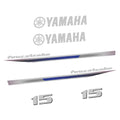 Yamaha 15HK 4-takt 2013 Påhängsmotorn Dekaler – Vinyldekalset
