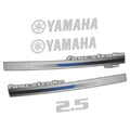 Yamaha 2.5HK 4-takt 2013 Påhängsmotorn Dekaler – Vinyldekalset