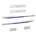 Yamaha 20HK 4-takt 2013 Påhängsmotorn Dekaler – Vinyldekalset