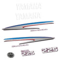 Yamaha 225HK 2-takt Påhängsmotorn Dekaler – Vinyldekalset