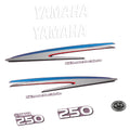Yamaha 250HK 2-takt Påhängsmotorn Dekaler – Vinyldekalset