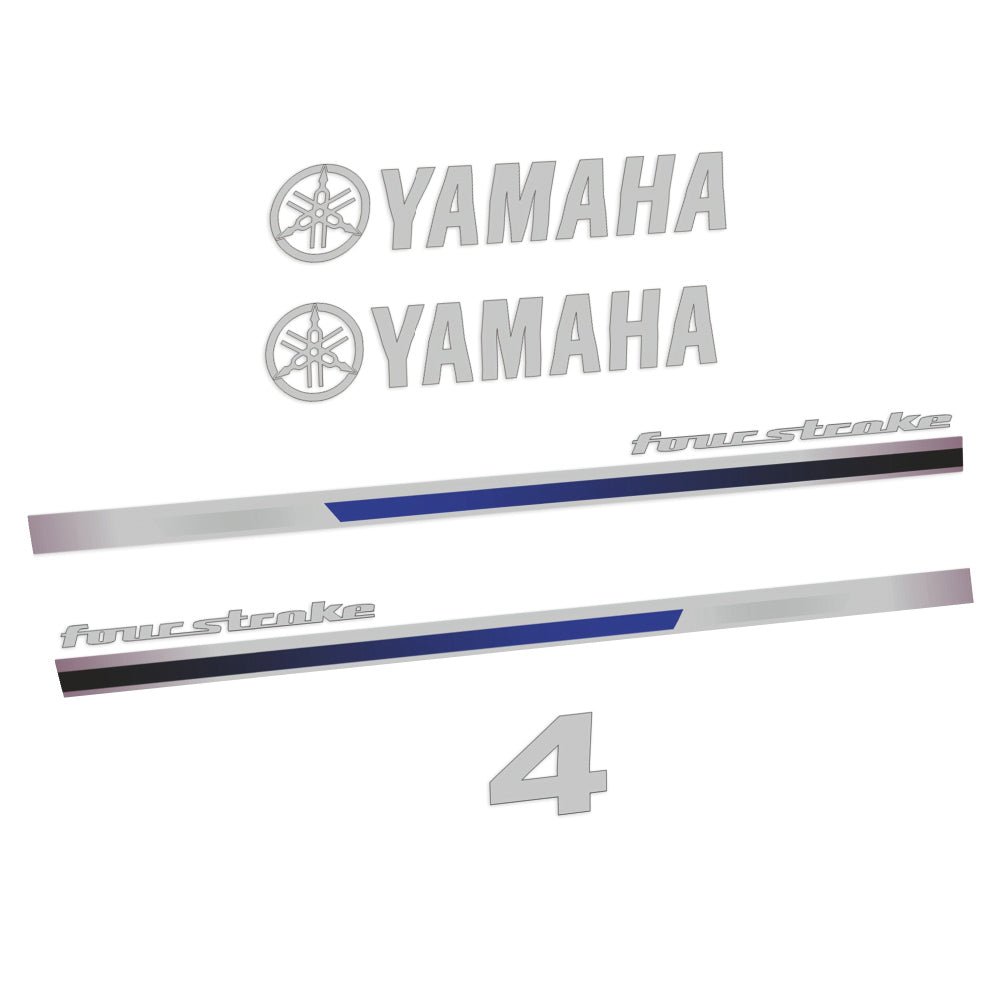 Yamaha 4HK 4-takt 2013 Påhängsmotorn Dekaler – Vinyldekalset