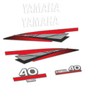 Yamaha 40HK 2-takt Påhängsmotorn Dekaler – Vinyldekalset