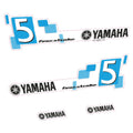 Yamaha 5HK 4-takt Påhängsmotorn Dekaler – Vinyldekalset