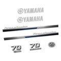Yamaha 70HK 4-takt 2013 Påhängsmotorn Dekaler – Vinyldekalset
