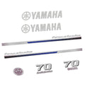 Yamaha 70HK 4-takt 2013 Påhängsmotorn Dekaler – Vinyldekalset